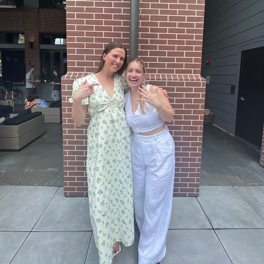 ASOS spring maxi dress